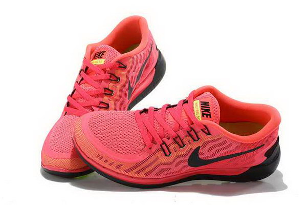 Womens Nike Free 5.0 V2 Running Shoes Red Black Discount Code